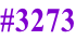 #3273