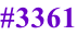 #3361
